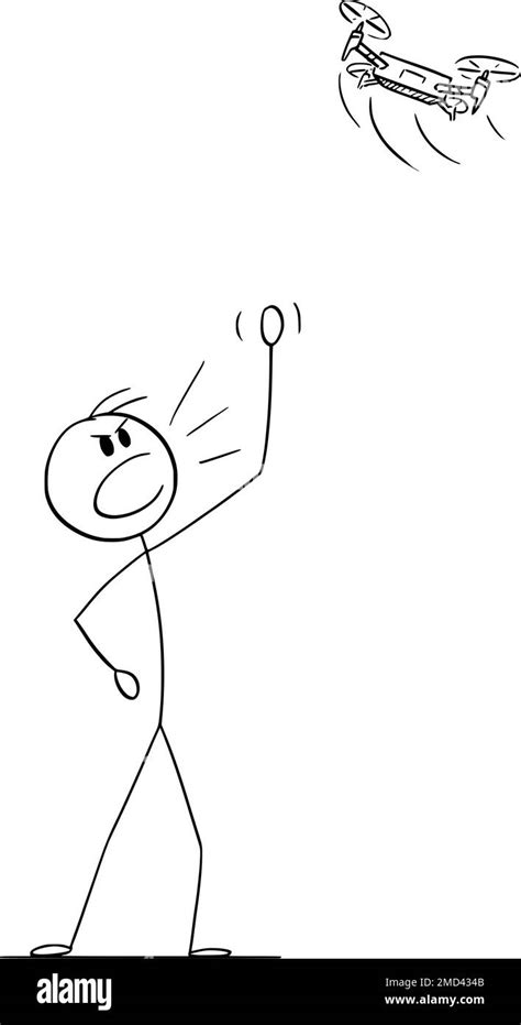 Yelling Stick Figure