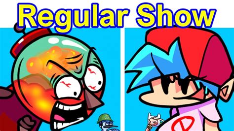 Friday Night Funkin Vs Regular Show Full Week Benson Mordecai