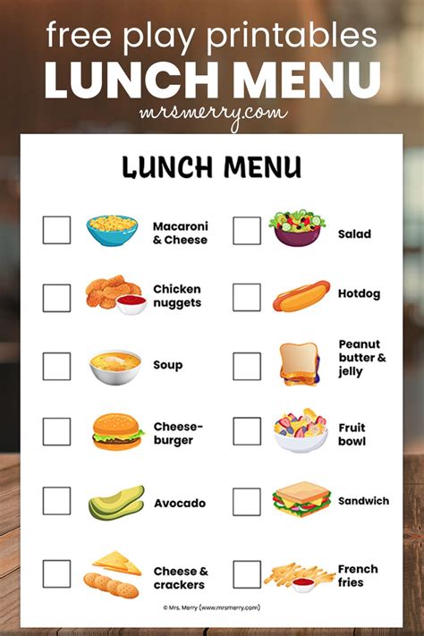 Free Restaurant Menus Available For Kids Menu Restaurant Cafe Menu