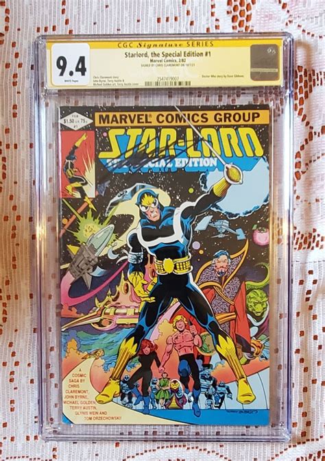 Starlord The Special Edition 1 Cgc 94 Ss Chris Claremont Doctor Who