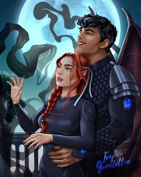 🎨ivy Gwendolline🦋 On Instagram Gwyn And Azriel 💞 Inspired By The Additional Chapter Of Acosf