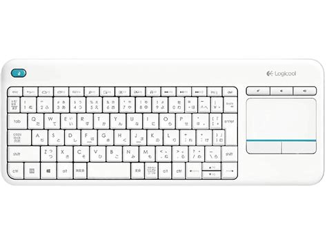 Teclado Inalámbrico Logitech K400 Plus Wireless Touch Blanco