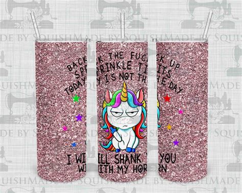 Back The F Up Swears 20oz Tumbler Coffee Cup Hot Cold Etsy