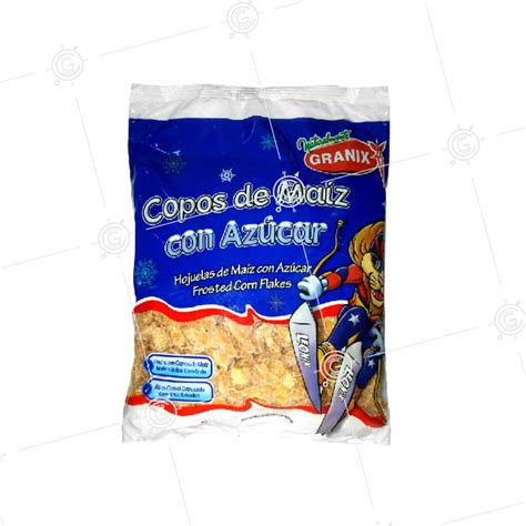 Cereal Granix Copos De Maiz Azucarados 200gr 20 Casa Grütter