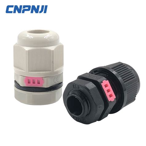 Cnpnji Ip68 Waterproof Cable Gland M12 Breathable Air Vent Cable Gland China Cable Connector