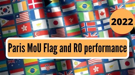 Paris Mou Performance Lists For Flag States And Recognized