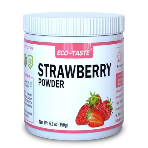 Strawberry Powder 53oz150g Natural Freeze Dried Fruit