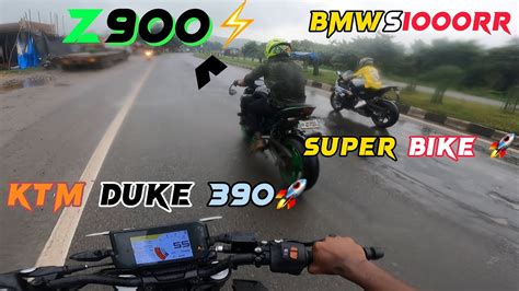 Finally Kawasaki Z900 Ride Kar Liya With Two Super Bike🚀 Bmw