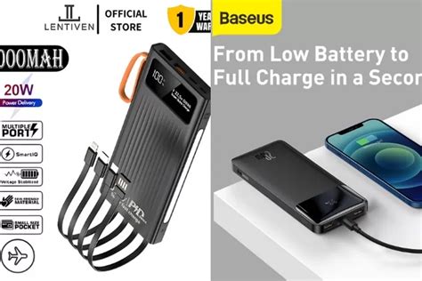 Rekomendasi Power Bank Fast Charging Terbaik Dengan Kapasitas