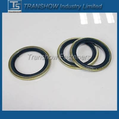 Epdm Bonded Washer Rubber Bonded Metal Seal Washer Bsp Bsp Self