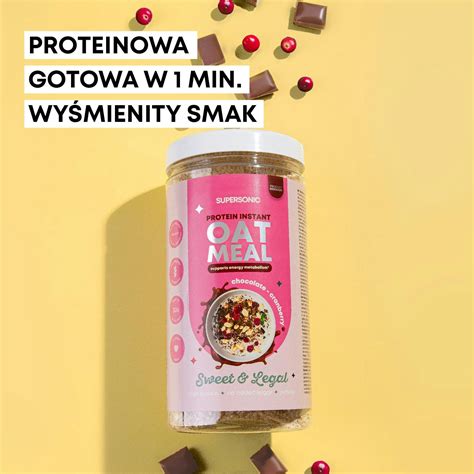 Supersonic Proteinowa Owsianka B Yskawiczna Wspieraj Ca Metabolizm