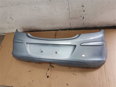 ZDERZAK TYL OPEL CORSA D 3 DRZWI LAKIER Z21c 13665407787 Oficjalne