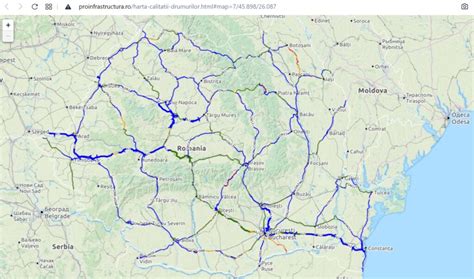 Harta Calității Drumurilor din România Ce este cât de des este