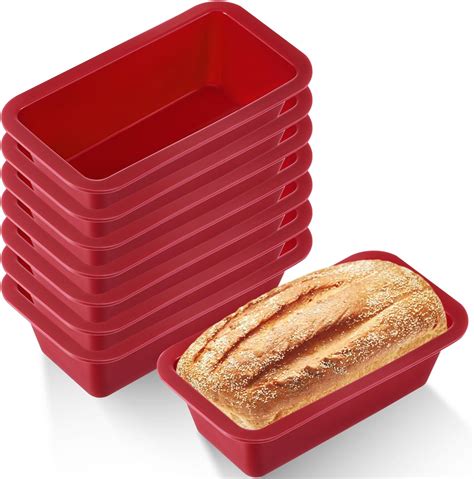 Amazon Bakerpan Silicone Mini Loaf Pans For Baking Mini Cake Pans