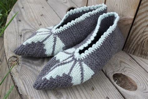 Bulgarian Socks Bulgarian Shoes Handknit Wool Shoes Knitted Slippers