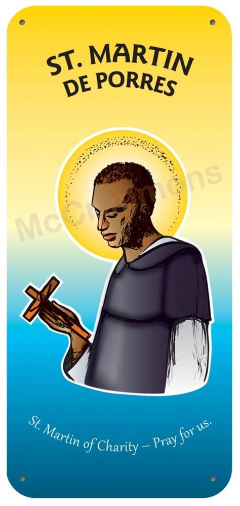 St Martin De Porres With The Cross