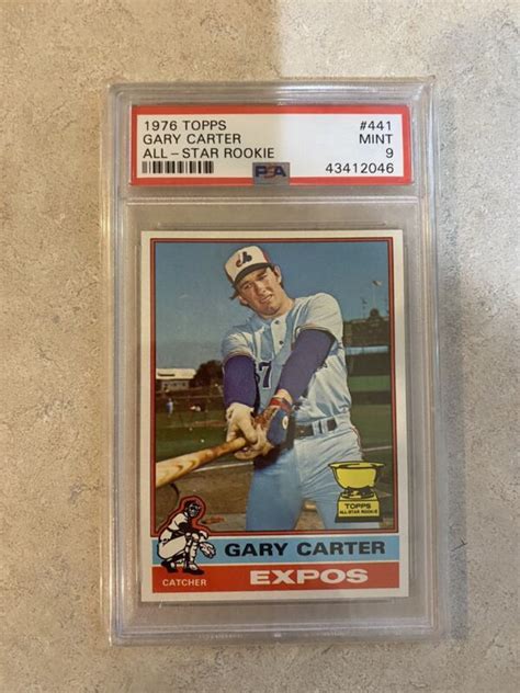 Gary Carter Baseball Cards