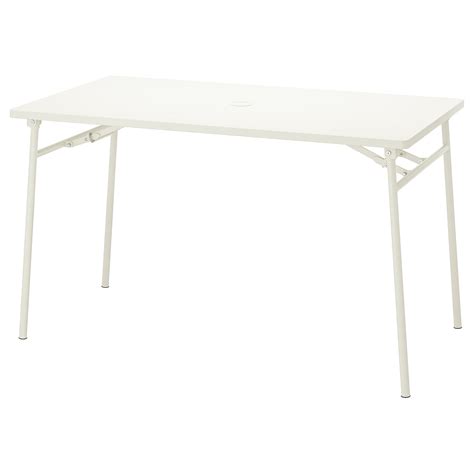 TORPARÖ table outdoor white foldable 130x74 cm IKEA Malaysia