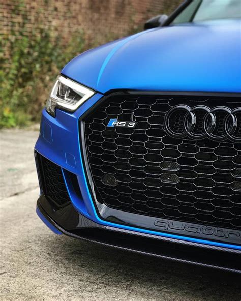 Audi Rs Full Exterior Wrap Carbon Fibre Gloss Detailing Front End