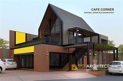 denah cafe  lantai rumah minimalis imagesee