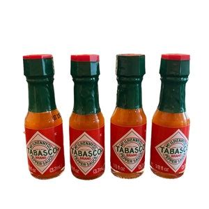 Mini Tabasco Sauce Bottles With Travel Tin Mini Hot Sauce Bottles Original Green And