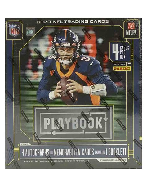 2020 Panini Nfl Football Playbook Hobby Box Diggaz Trading Cards