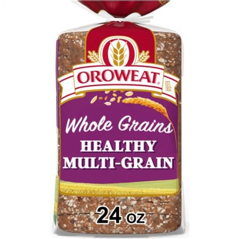 Oroweat Whole Grains Healthy Multi Grain Bread Oz Qfc