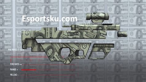 8 Fakta Menarik Senjata P90 Terkuat Free Fire FF Esportsku