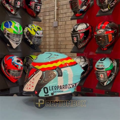 Helm Kyt Nfj Jaume Masia Rep Leopard Spain Kyt Nf J Helm Half