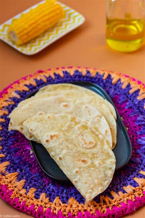 Recette De Tortillas Maisons Pour Tacos Wraps Fajitas Etc