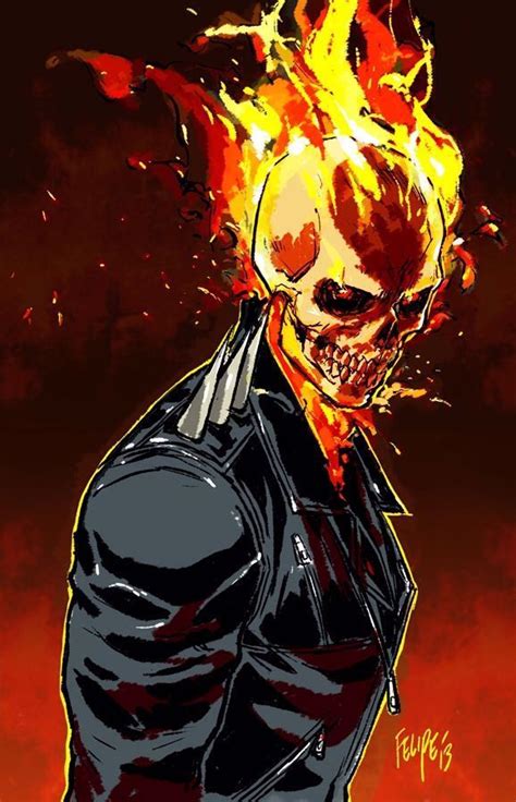 Extraordinarycomics Ghost Rider By Felipe Smith Arte Da Marvel