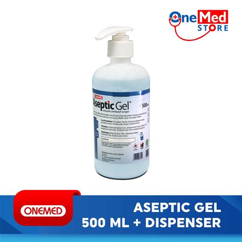 Aseptic Gel Hand Sanitizer 500ml Dispenser Onemed Onemed Store