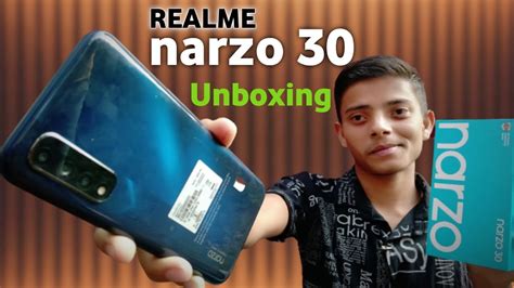 Realme Narzo 30 4G Unboxing And First Impressions MediaTek Helio G95