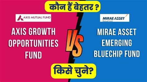 Axis Growth Opportunities Fund Vs Mirae Asset Emerging Bluechip Fund Best Large Mid Mutual