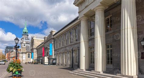 Canada, Old Montreal historic town and Old Port, main tourist ...