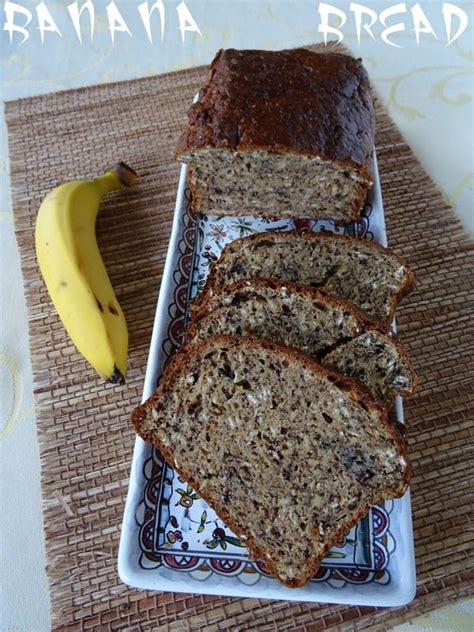 Banana Bread sans beurre La Cuisine de Quat Sous Cake à la banane