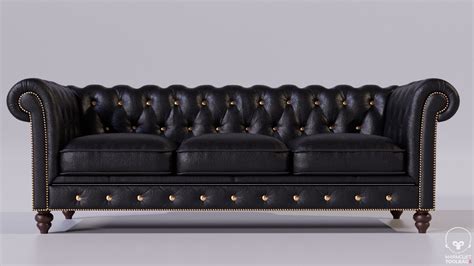 ArtStation - Chesterfield Sofa | Resources