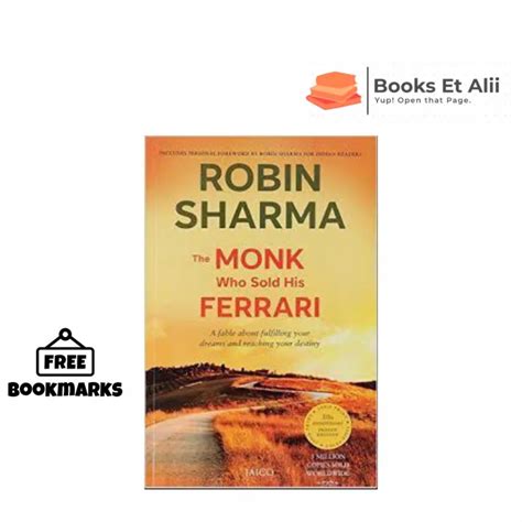 The Monk Who Sold His Ferrari By Robin Sharma Original Edition