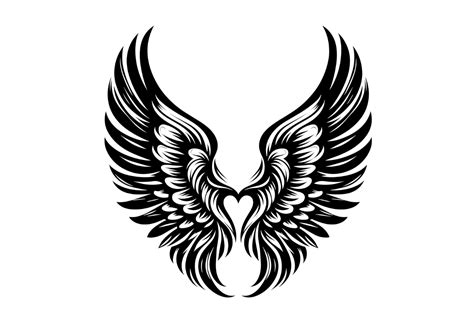Cherub Wings Svg Angel Wings Clipart Graphic By Artful Assetsy