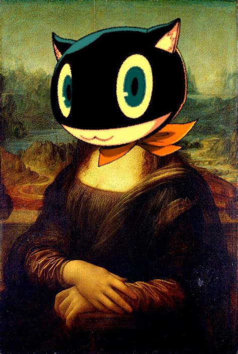 I present my masterpiece: Mona Lisa : r/Persona5