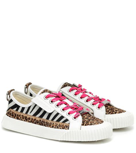 Jimmy Choo Impala Lo/f Animal-print Sneakers - Lyst