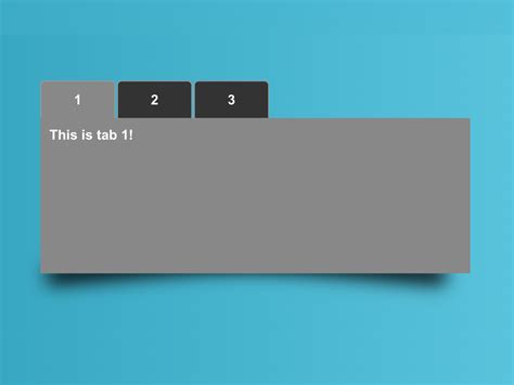 Html Tabs Using Radio Input And Css Codehim