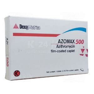 Azomax Kmkes 500 Mg Tablet Manfaat Dosis Efek Sa