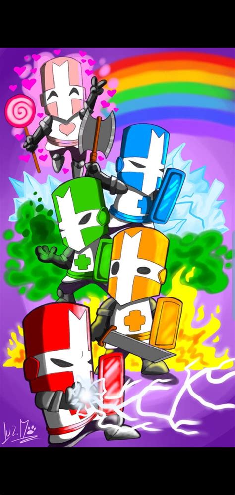 Castle Crashers Game Hd Phone Wallpaper Peakpx