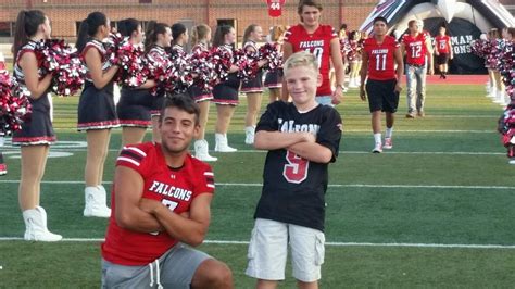 huffman organizations honored  meet  falcons