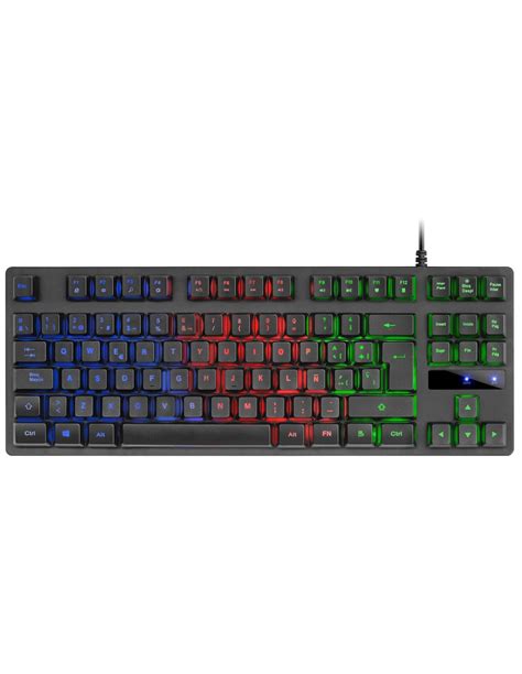 Mars Gaming MK02 Negro Teclado H Mech FRGB TKL Online Canarias