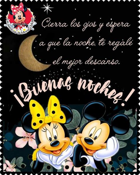 Buenas Noches Minnie Y Mickey En Mickey Minnie Buenas Noches