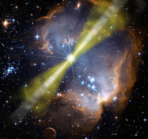 Astronomers Detect Record Breaking Gamma Ray Bursts From Colossal Explosion In Space Smithsonian