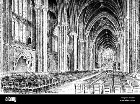 Bristol cathedral interior Black and White Stock Photos & Images - Alamy