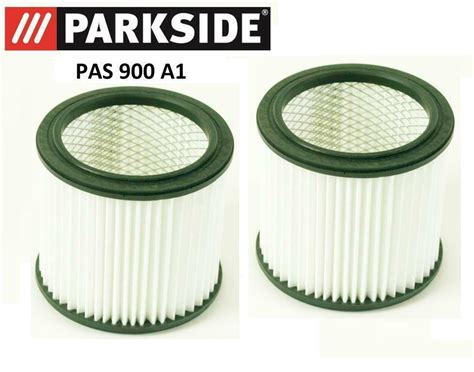 2 FILTER PARKSIDE PAS 900 A1 Aschesauger Kaminsauger LIDL IAN 113098